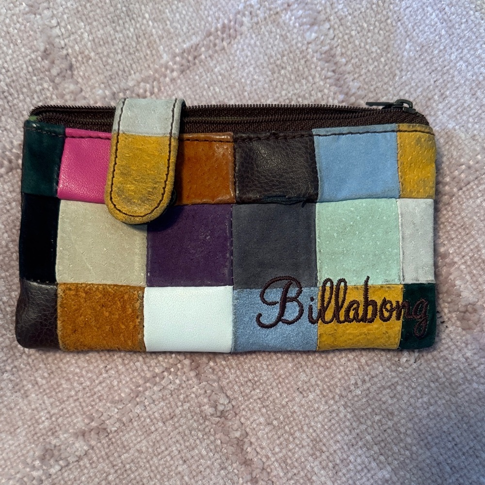 Billabong Colorful Patchwork Women's Wallet